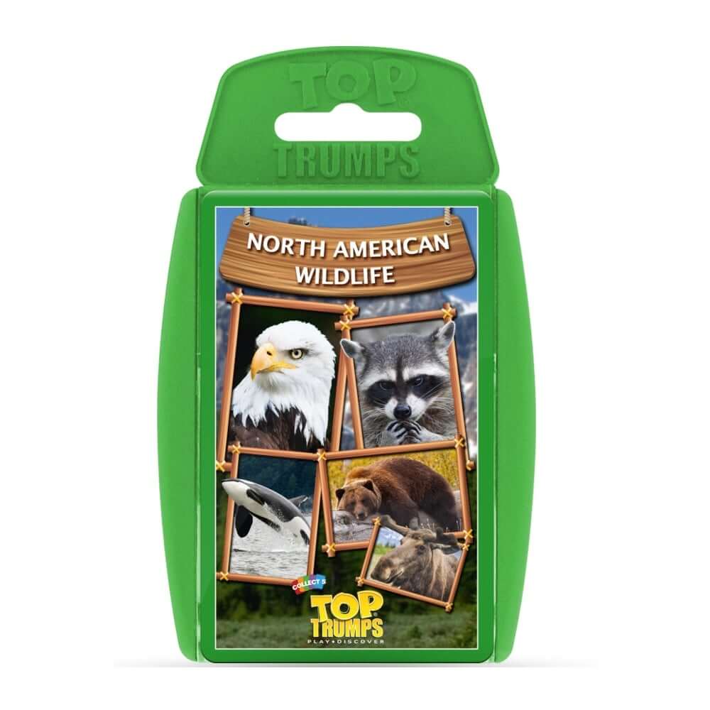 North American Wildlife Top Trumps Card Game
