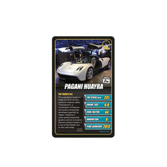 Sports Cars Top Trumps Card Game