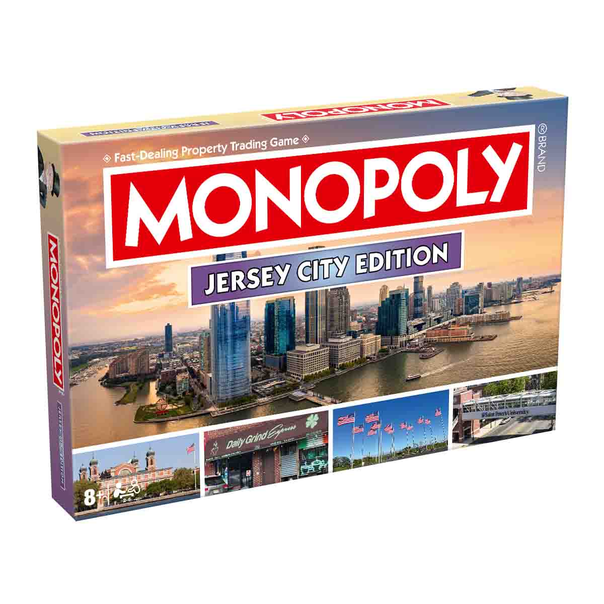 Jersey City, NJ Monopoly Board Game