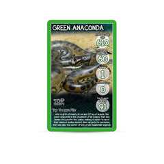 Snakes Top Trumps Card Game