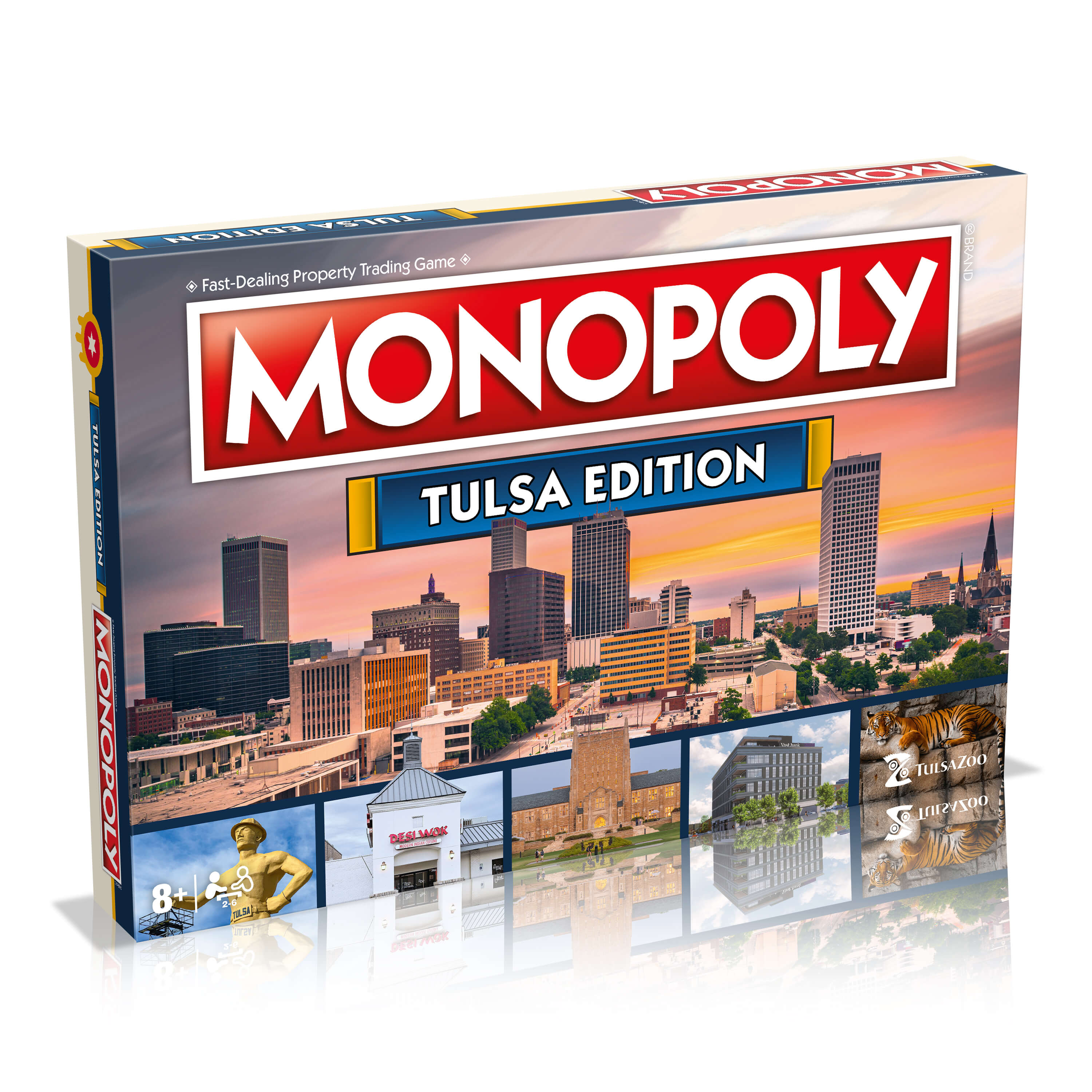Tulsa Edition Monopoly Board Game